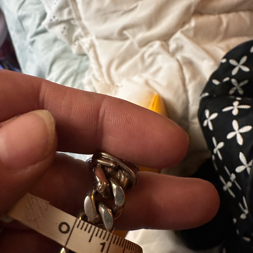 Versani vintage sterling heavy chain - Picture 5 of 5